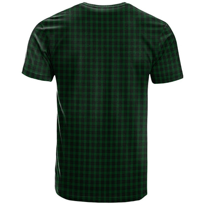 Printivon Graham Clan DNA In Me Tartan Crest T Shirt