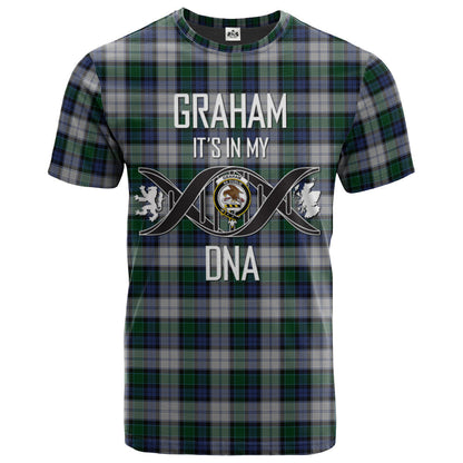 Printivon Graham Dress Clan DNA In Me Tartan Crest T Shirt