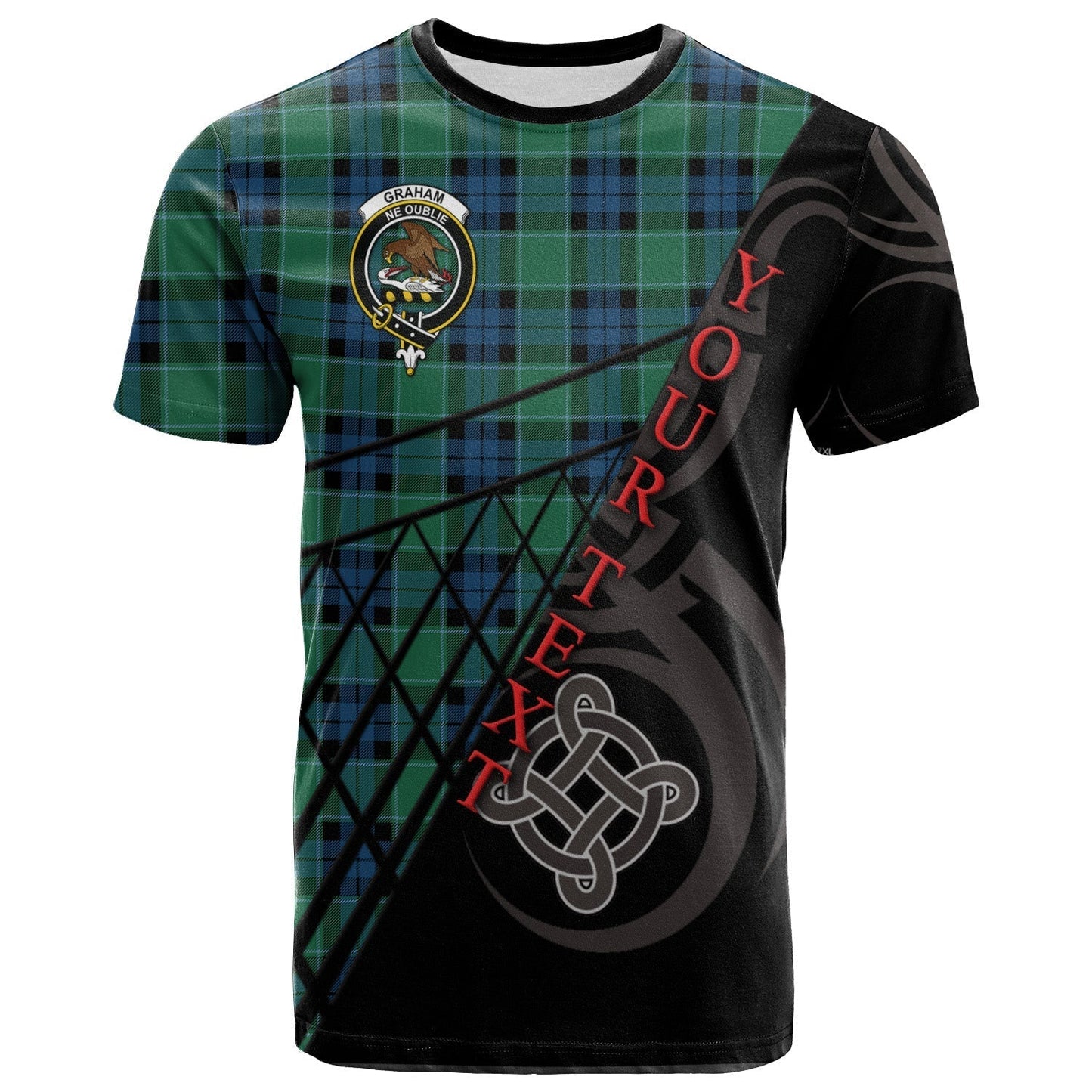 Printivon Graham of Menteith Ancient T Shirt Pattern Celtic 