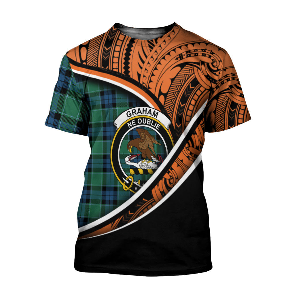 Printivon Graham of Menteith Ancient T Shirt Pattern Polynesian 