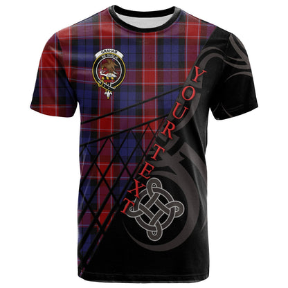 Printivon Graham of Menteith Red 01 T Shirt Pattern Celtic 