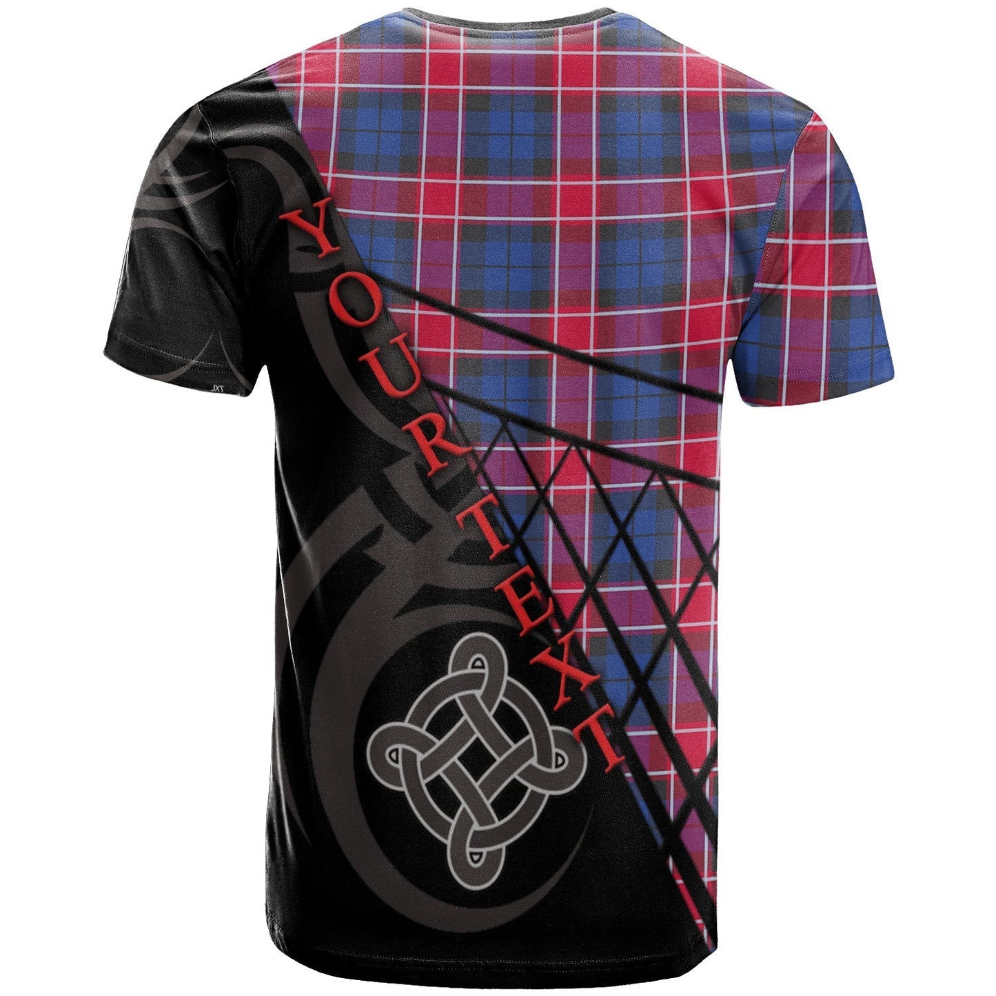 Printivon Graham of Menteith Red 02 T Shirt Pattern Celtic