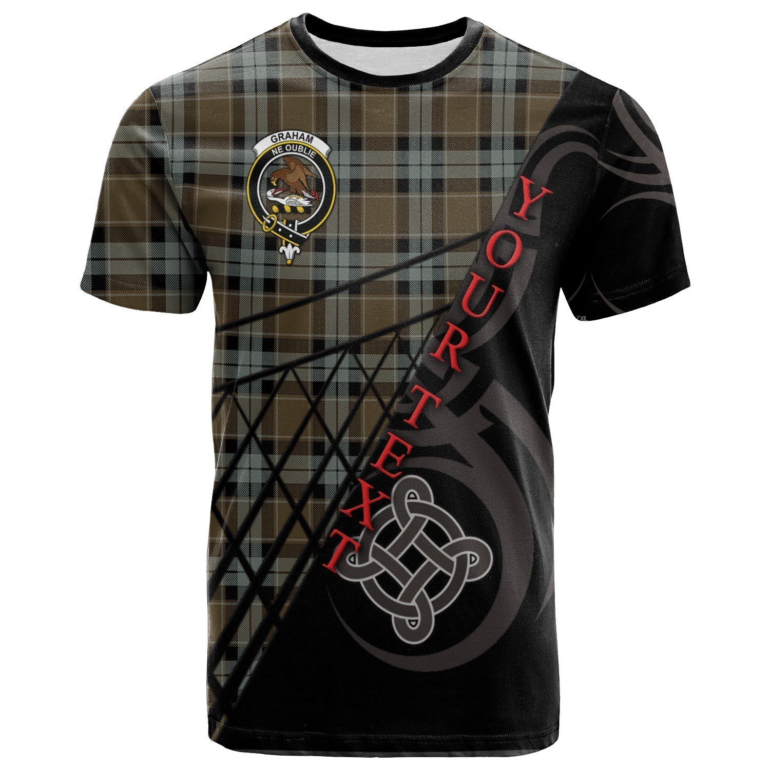 Printivon Graham of Menteith Weathered T Shirt Pattern Celtic 