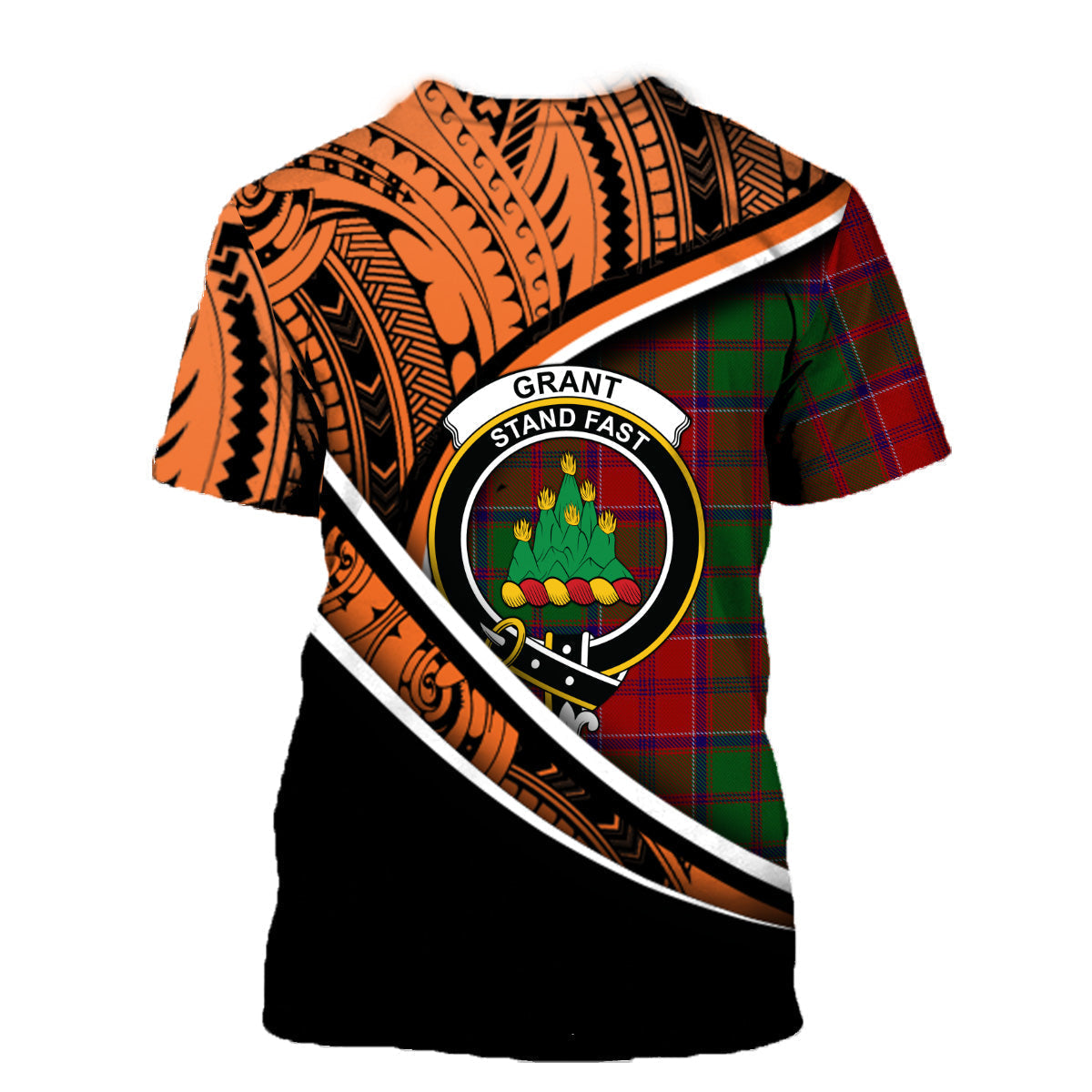 Printivon Grant Weathered T Shirt Pattern Polynesian