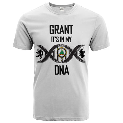 Printivon Grant Clan DNA In Me Crest T Shirt