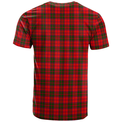 Printivon Grant Modern Clan DNA In Me Tartan Crest T Shirt