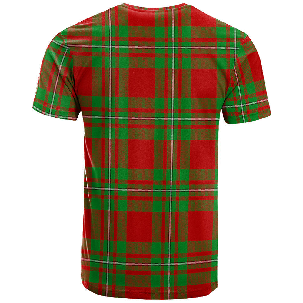 Printivon Grierson Clan DNA In Me Tartan Crest T Shirt