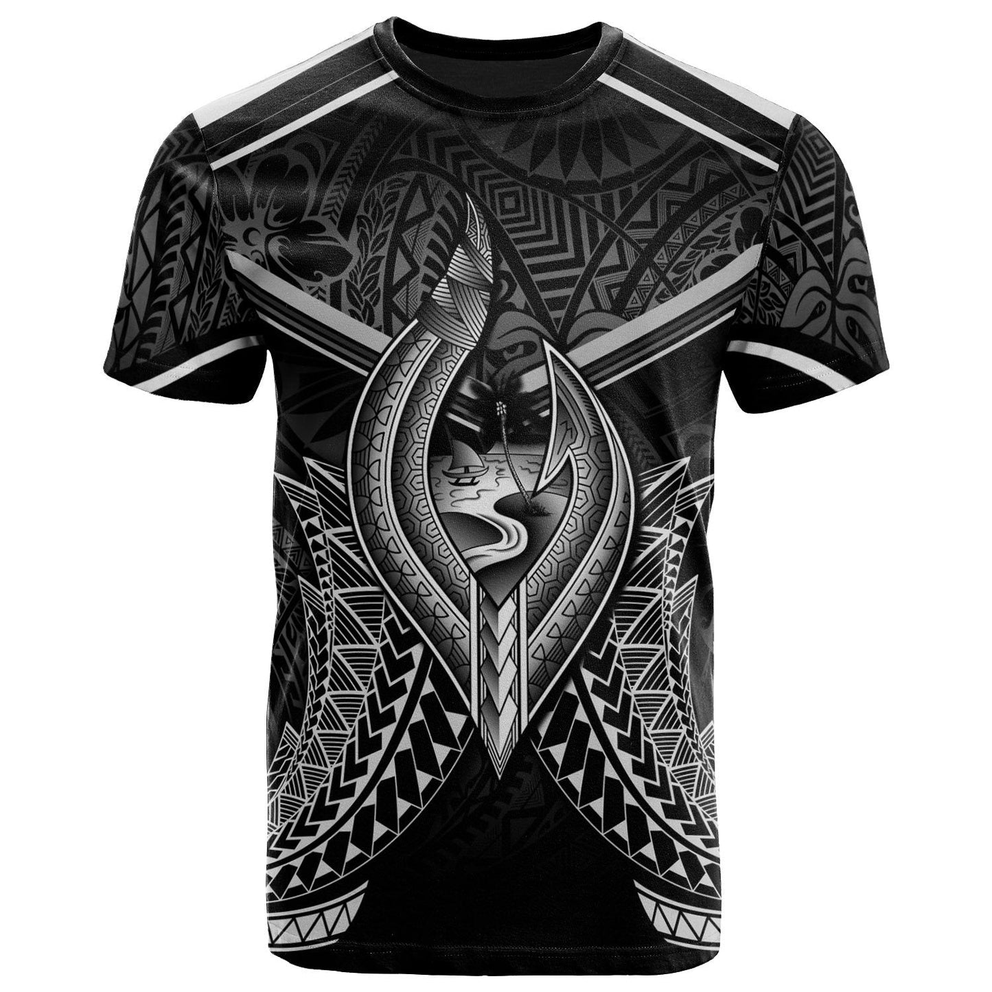 Guam T Shirt Guam Seal With Line Style