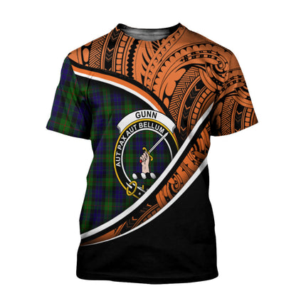 Printivon Gunn T Shirt Pattern Polynesian 