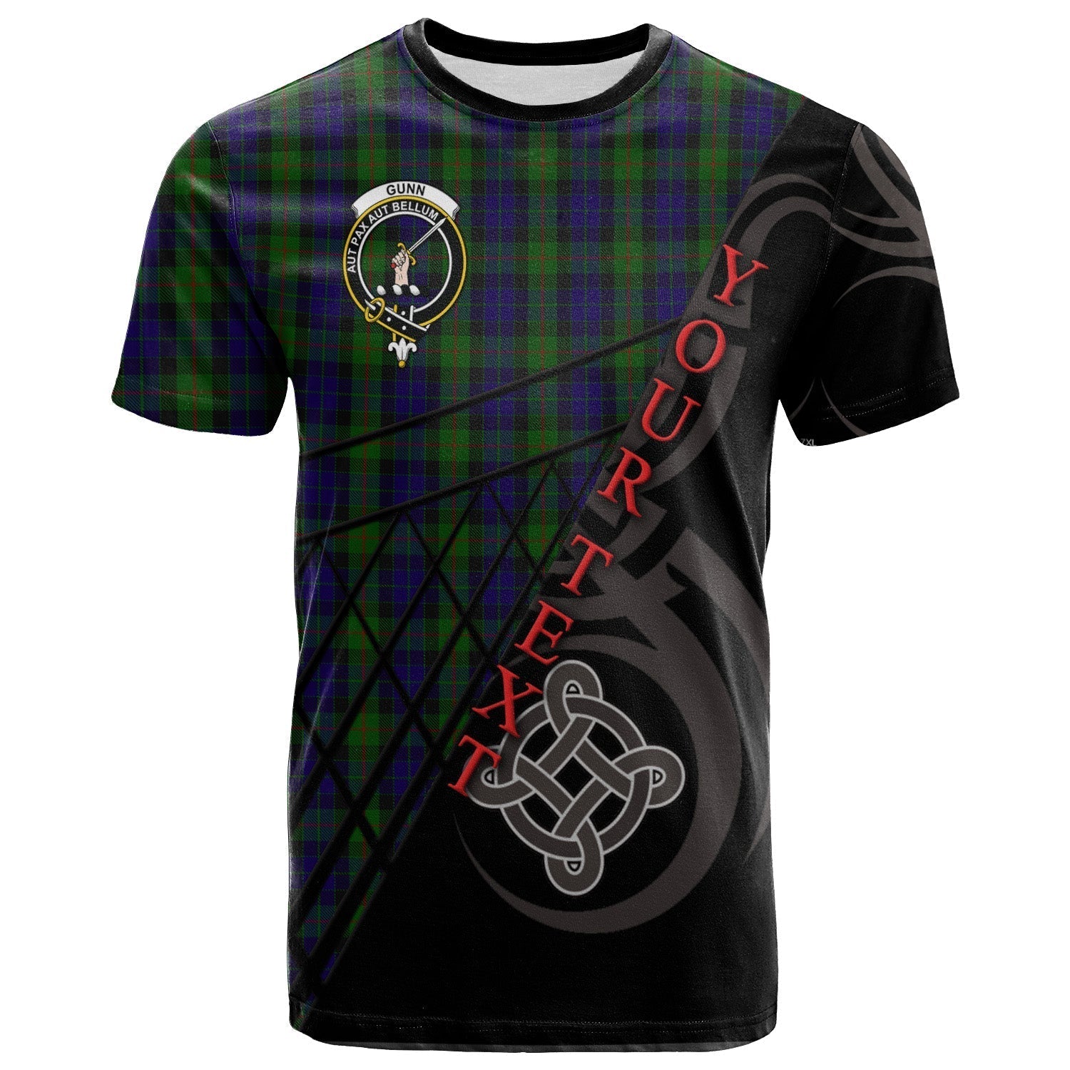 Printivon Gunn T Shirt Pattern Celtic 