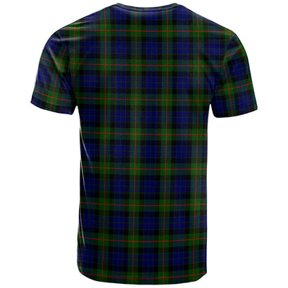 Printivon Gunn Modern Clan DNA In Me Tartan Crest T Shirt