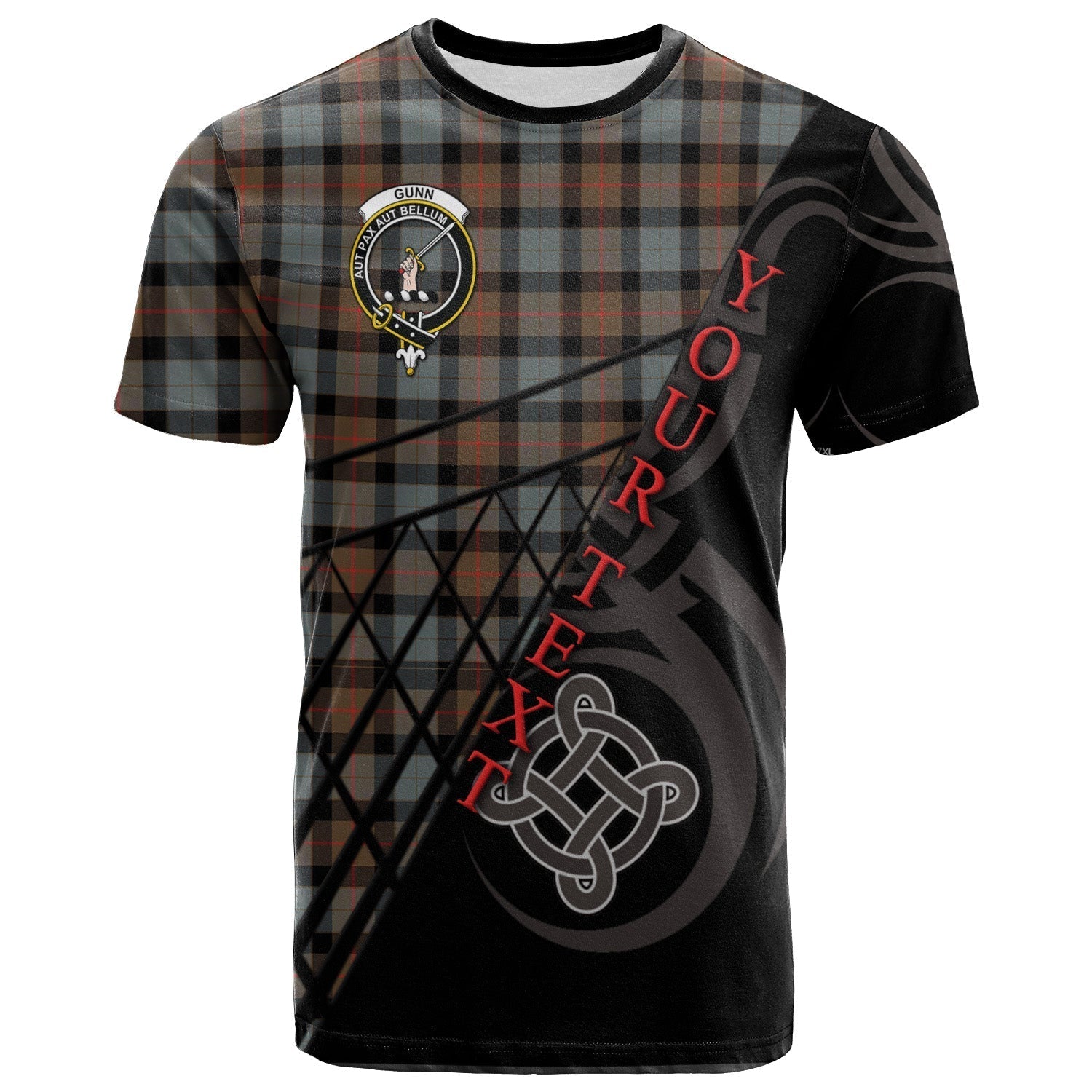Printivon Gunn Weathered T Shirt Pattern Celtic 