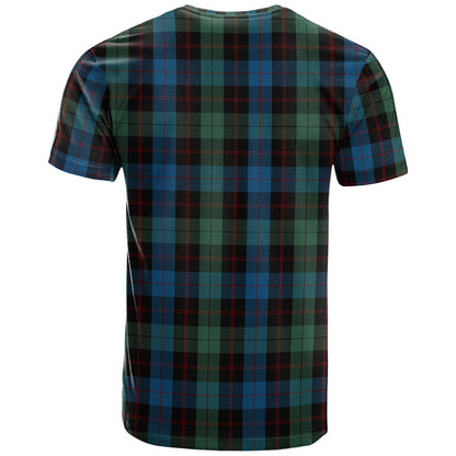 Printivon Guthrie Clan DNA In Me Tartan Crest T Shirt