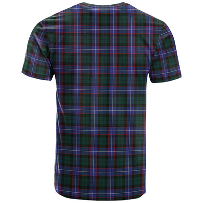 Printivon Guthrie Modern Clan DNA In Me Tartan Crest T Shirt