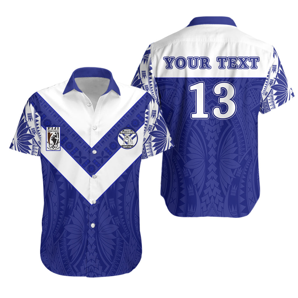 Custom Personalised Makoi Bulldogs Hawaiian Shirt Forever Fiji Rugby - Custom Text and Number