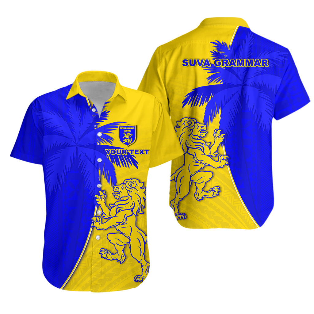 Custom Personalised Suva Grammar Simple Hawaiian Shirt Fiji School
