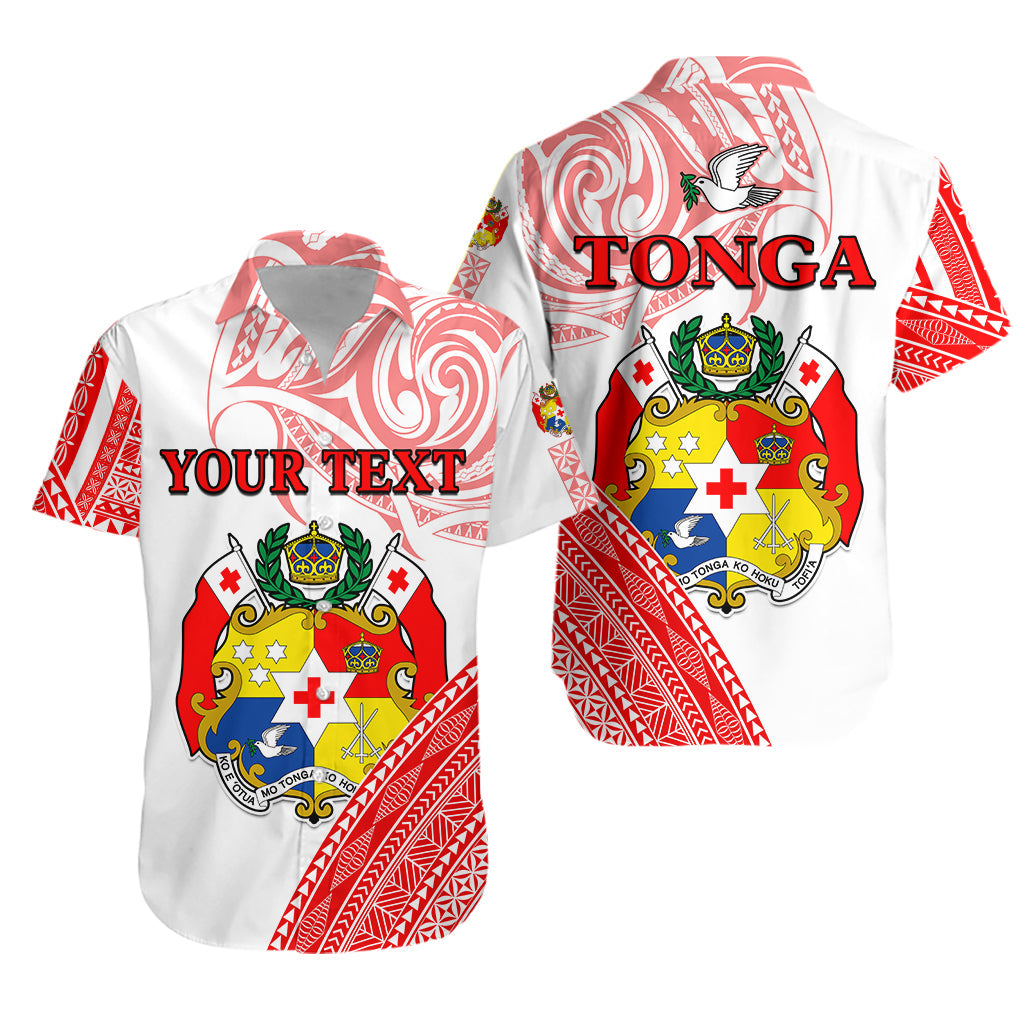 Custom Personalised Tonga Hawaiian Shirt Tongan Pattern Blithesome