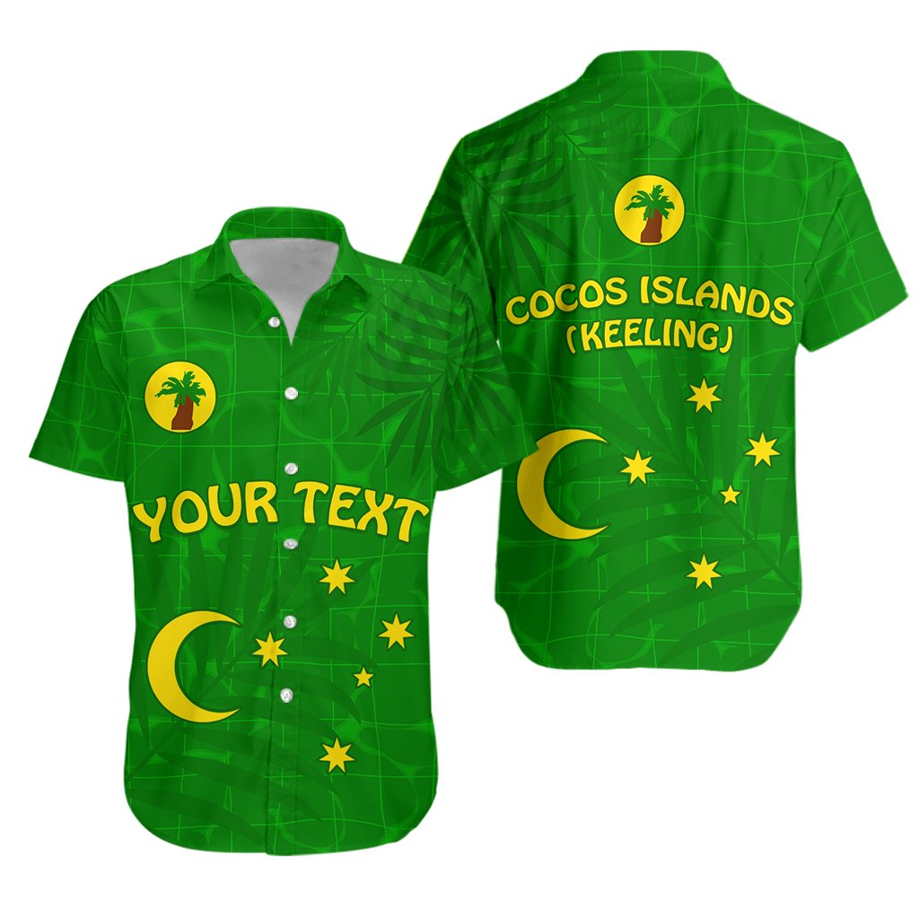 Custom Personalised Cocos Keeling Islands Hawaiian Shirt Proud Flag Unique