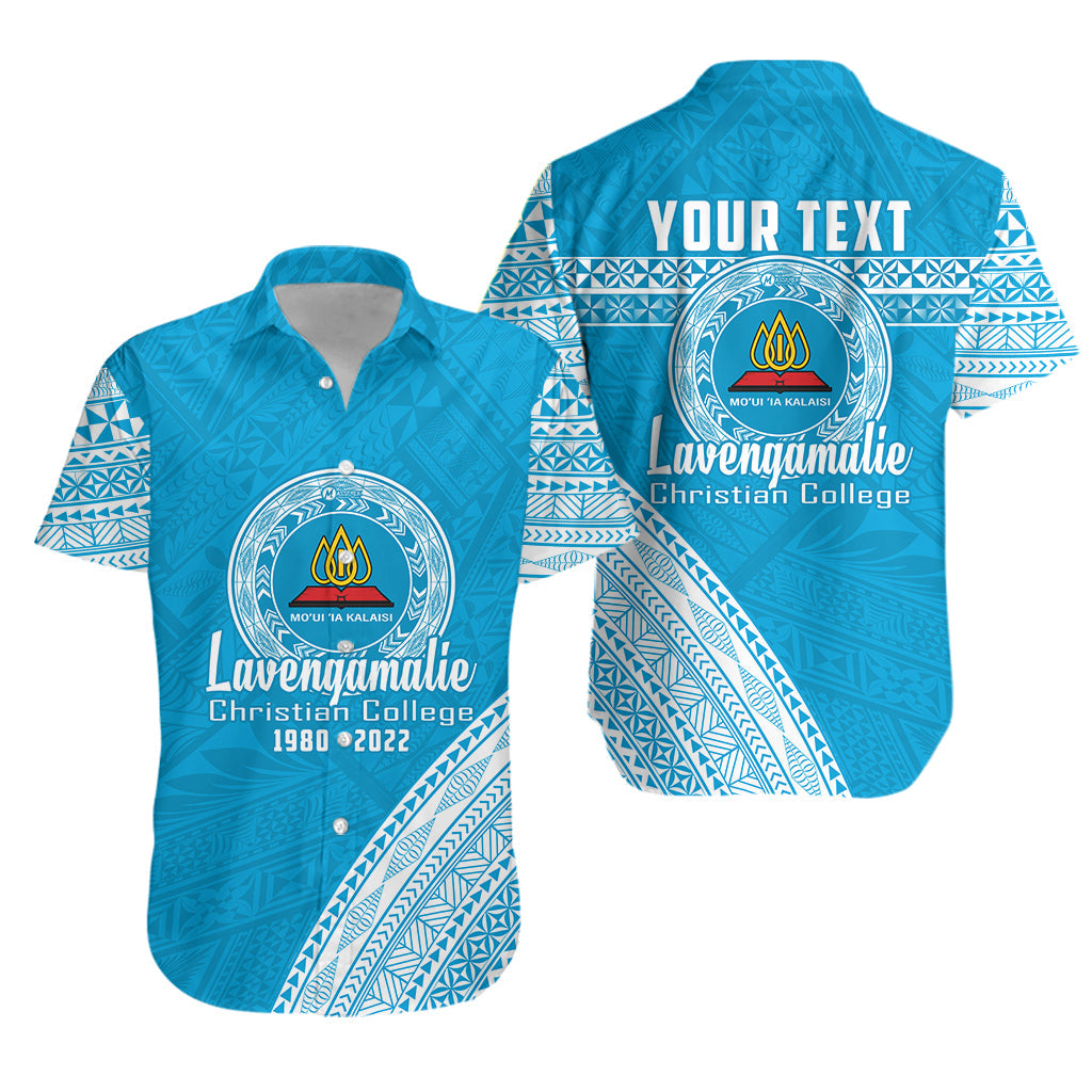 Custom Personalised Lavengamalie College Tonga Hawaiian Shirt Happy 42nd Anniversary
