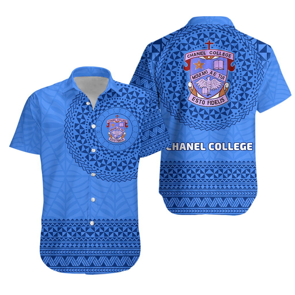 Chanel College Hawaiian Shirt Polynesian Tonga