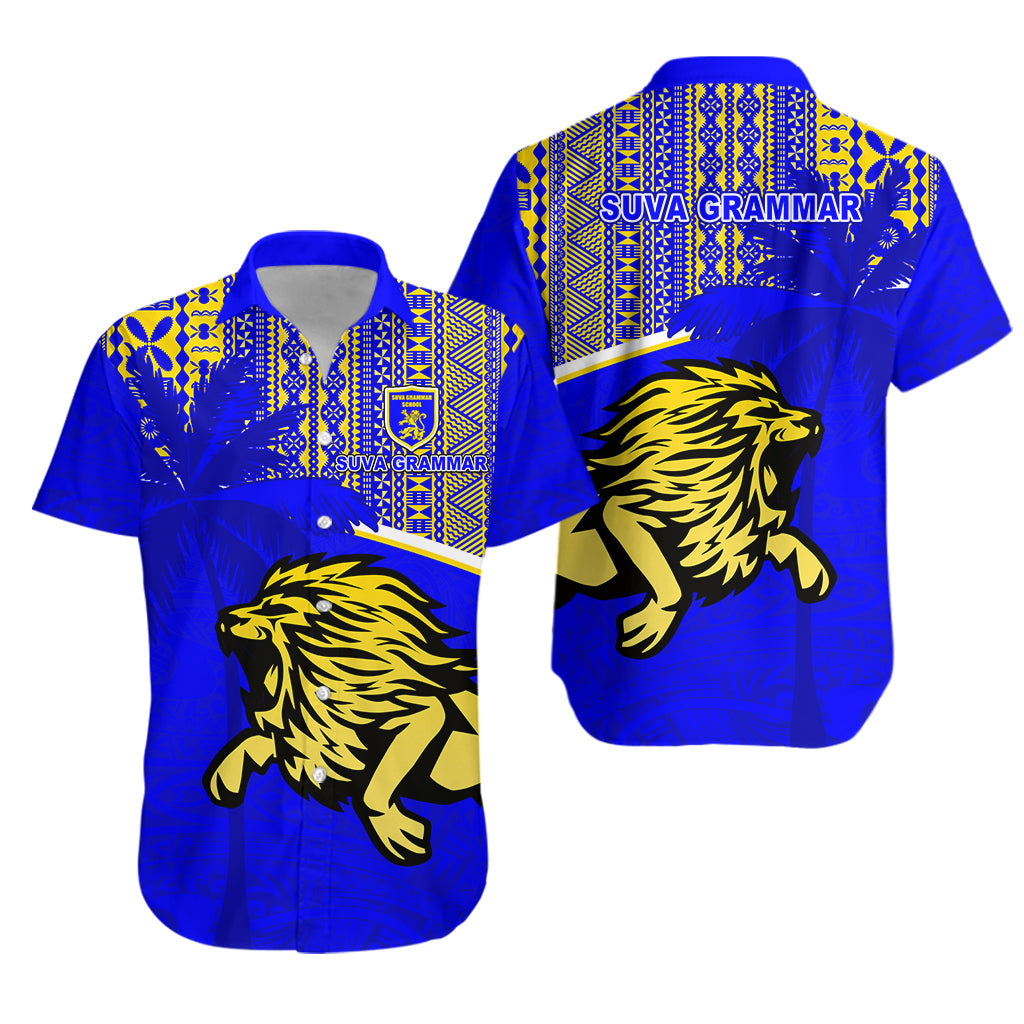 Suva Grammar School Hawaiian Shirt Spirit Lion