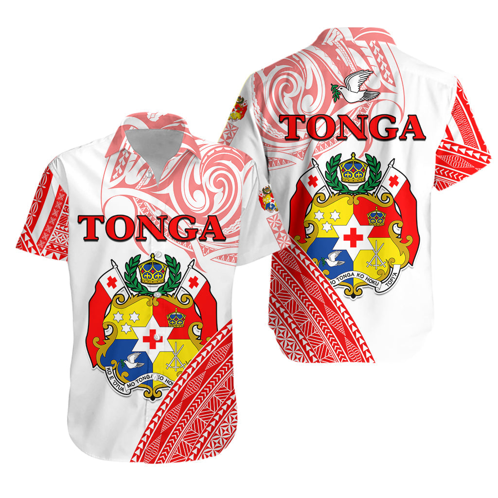 Tonga Hawaiian Shirt Tongan Pattern Blithesome