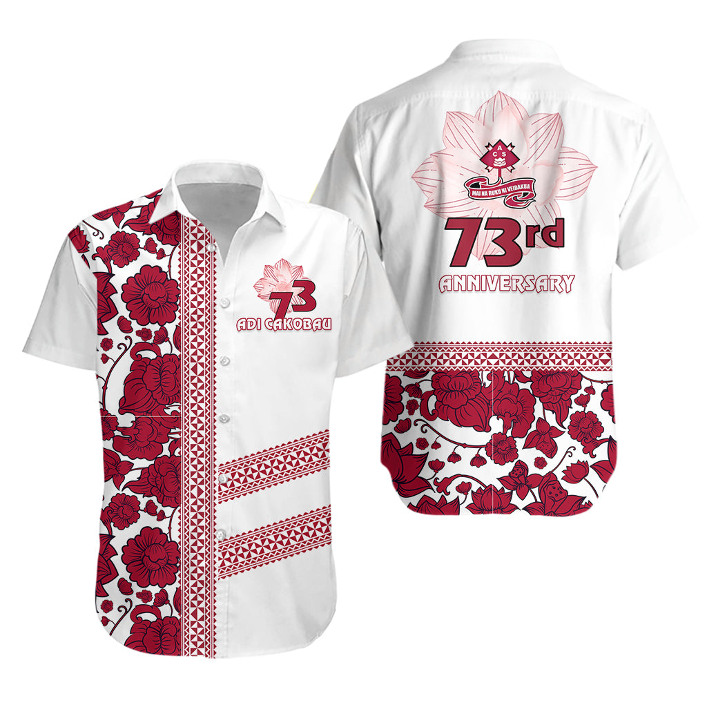 Adi Cakobau Hawaiian Shirt 73rd Anniversary