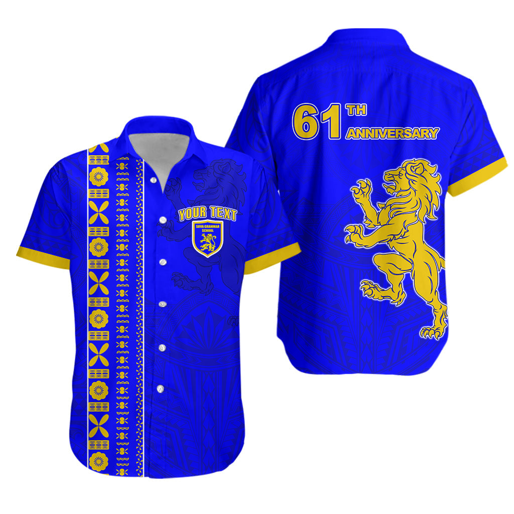 Suva Grammar Hawaiian Shirt Happy Anniversary
