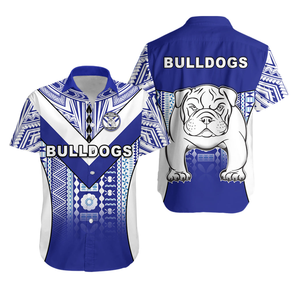 Makoi Bulldogs Hawaiian Shirt Mix Tapa Fijian