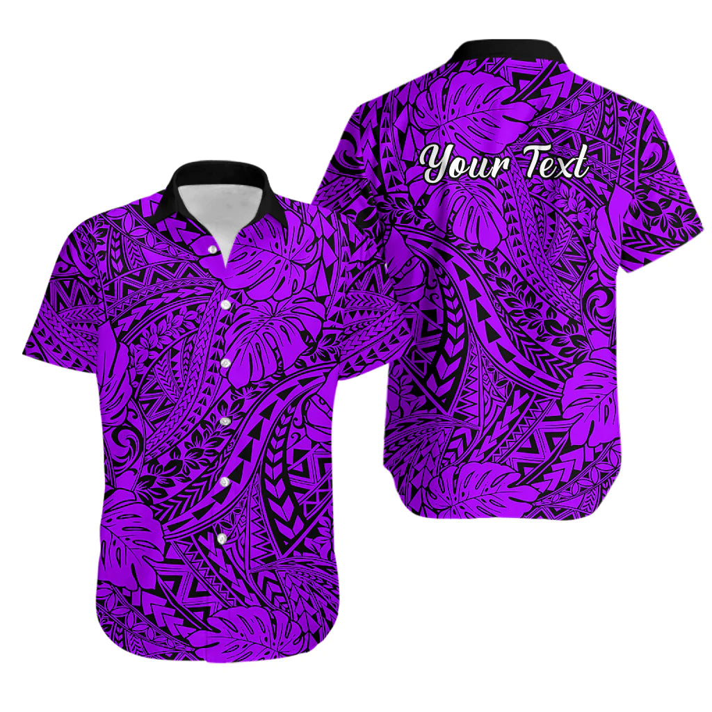 Custom Personalised Hawaii Hawaiian Shirt Polynesian Tribal Art Ver.03