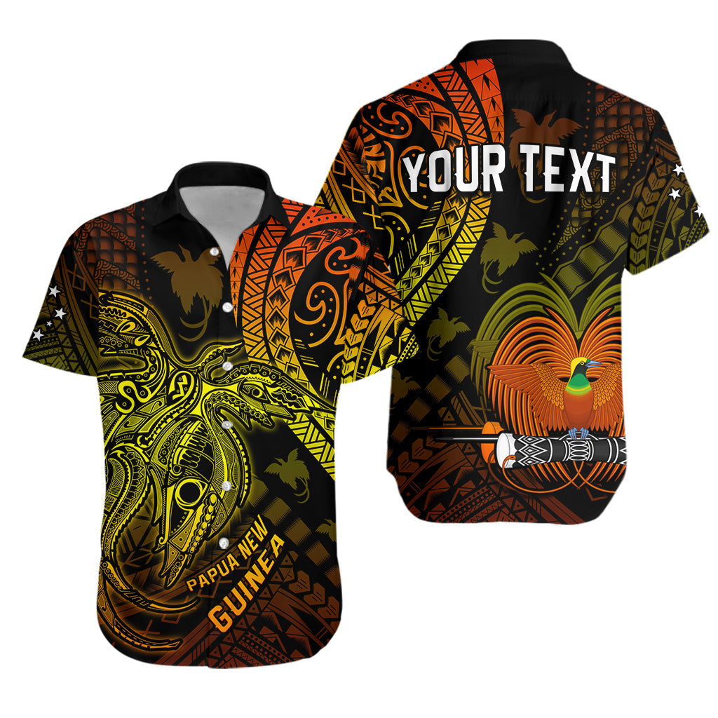 Custom Personalised Papua New Guinea Hawaiian Shirt Raggiana Birds Of Paradise Special 01