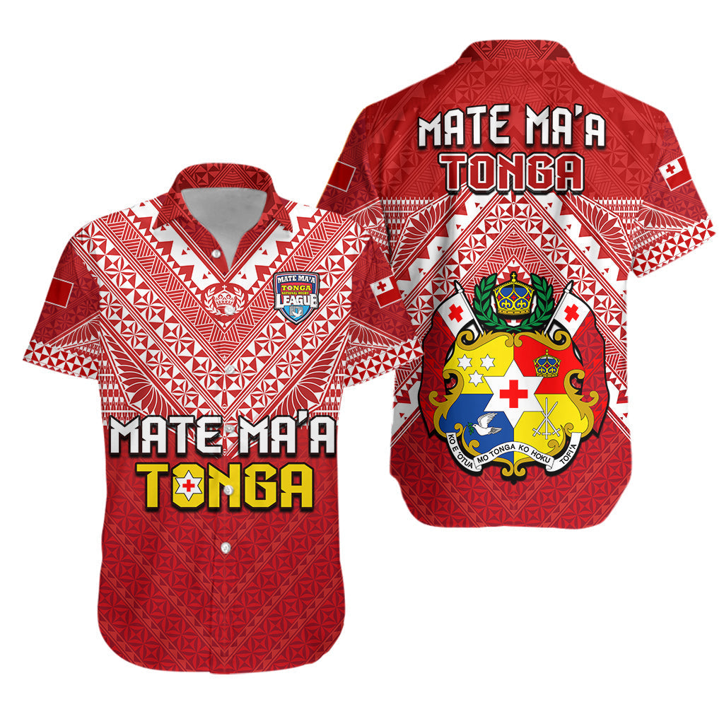 Tonga Rugby MMT Hawaiian Shirt Ngatu Mate Maa Tonga Special