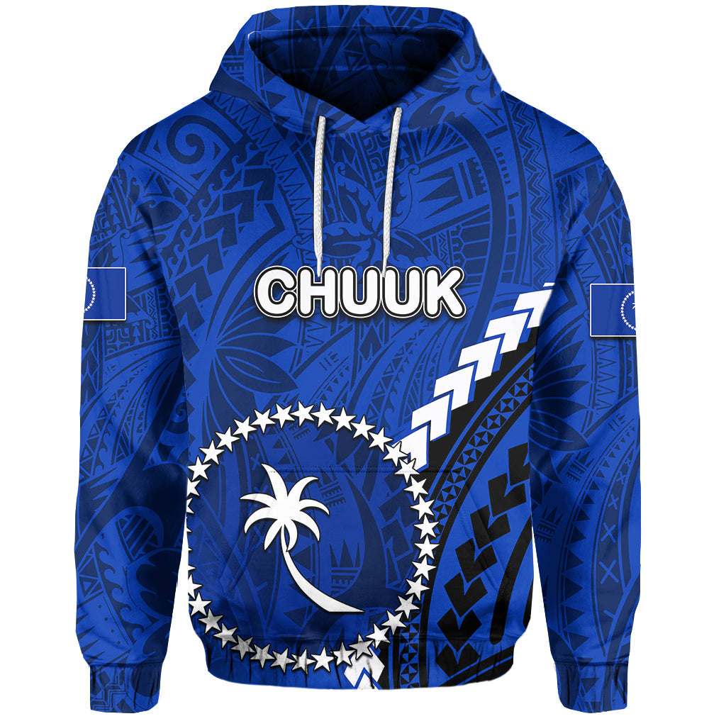 ( Personalised)Chuuk Hoodie Polynesian Style