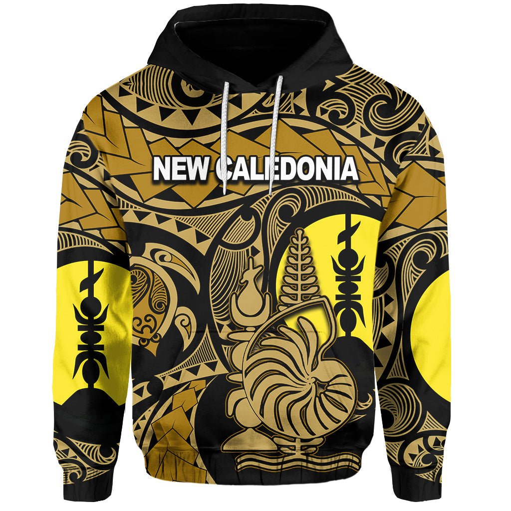 ( Personalised)New Caledonia Hoodie Gold Color