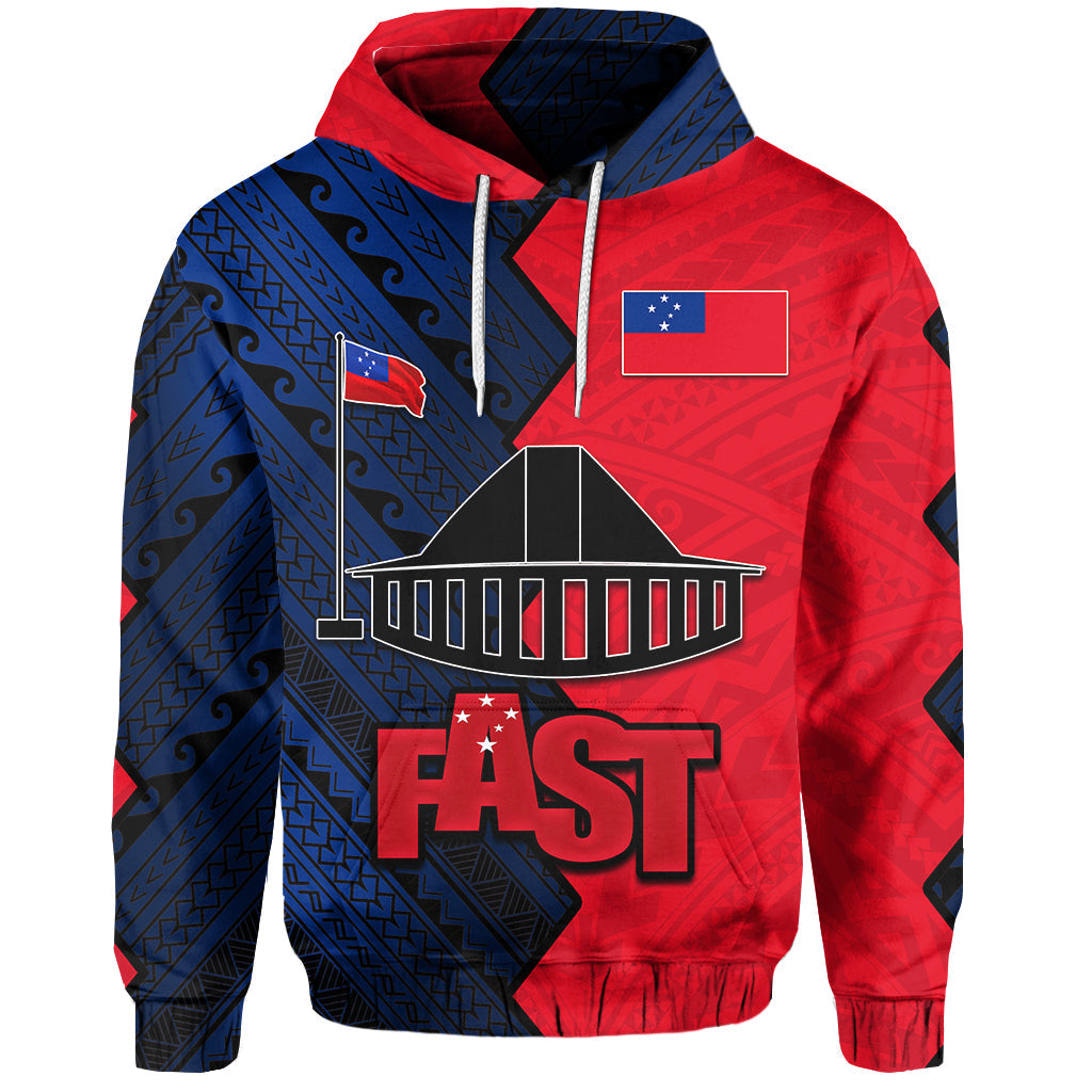 ( Personalised)Fast Samoa Hoodie Half Style
