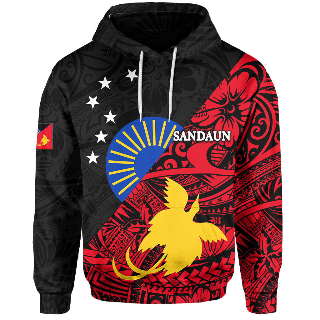 ( Personalised) Sandaun Province Hoodie Of Papua New Guinea