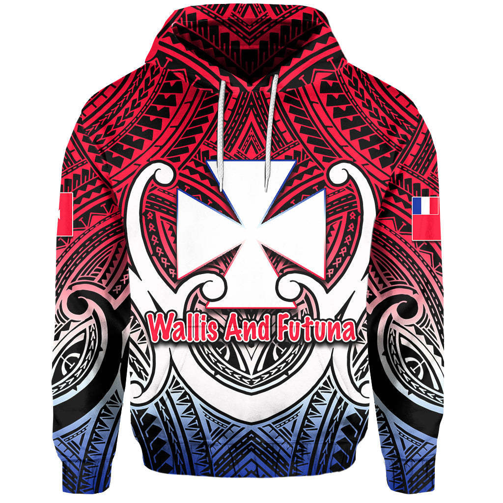 Wallis And Futuna Hoodie Polynesian Special  All Over Print