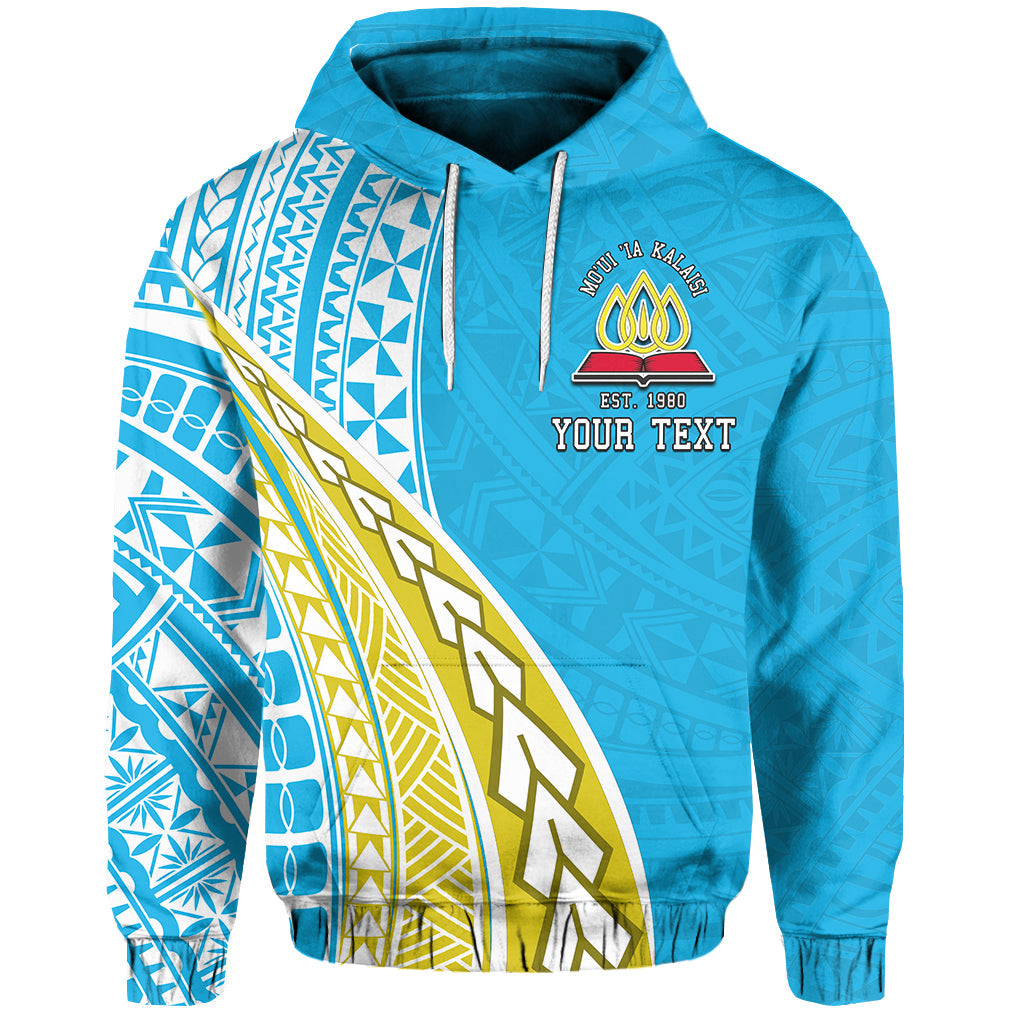( Personalised) Lavengamalie College Hoodie Half Polynesian Style