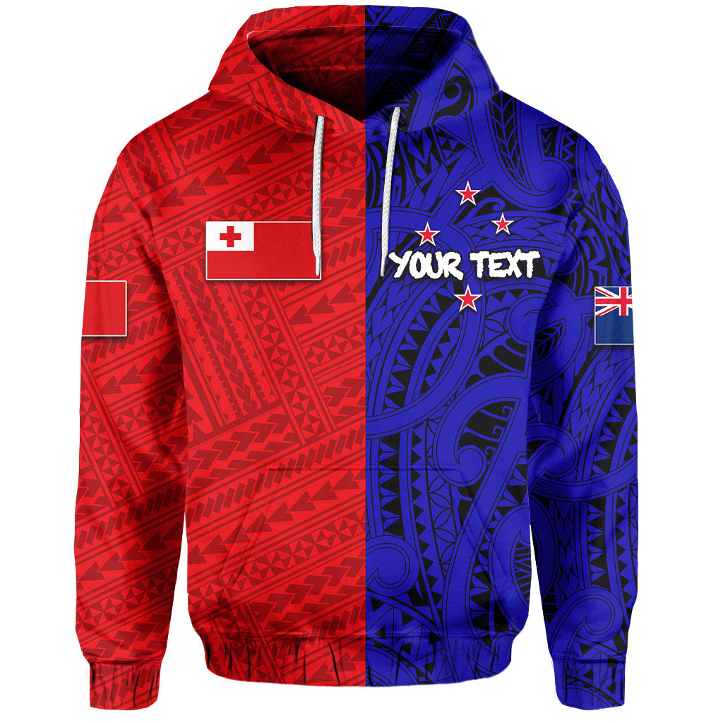 ( Personalised)Kalapu Kafataha O Aotearoa Hoodie Half Style