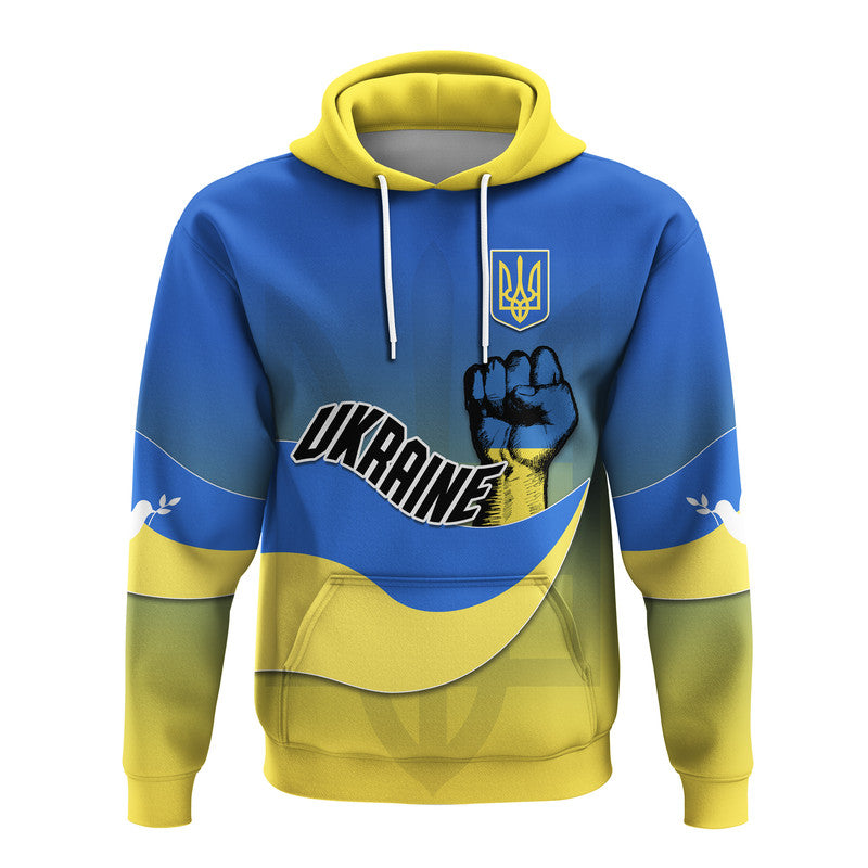 Ukraine Hoodie National Flag Style