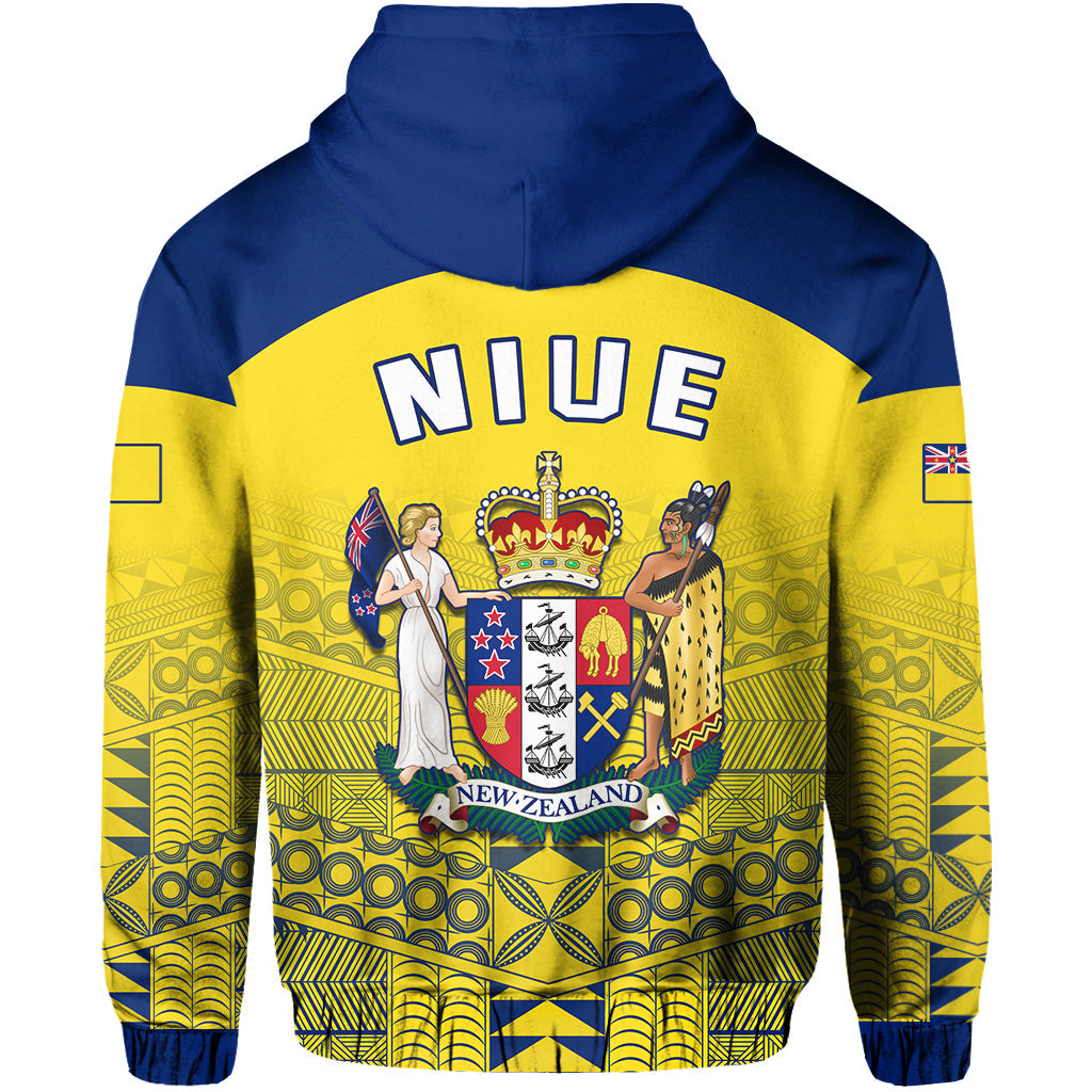 Niue Hoodie Rock of Polynesia (Golden)