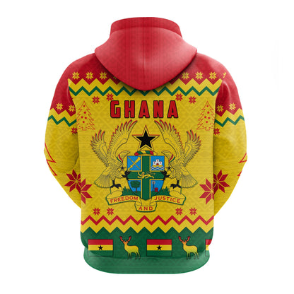 Ghana Christmas Hoodie African Pattern