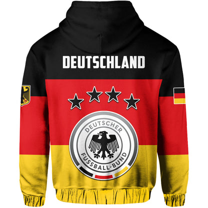 Germany Football Hoodie Deutschland Sporty Style