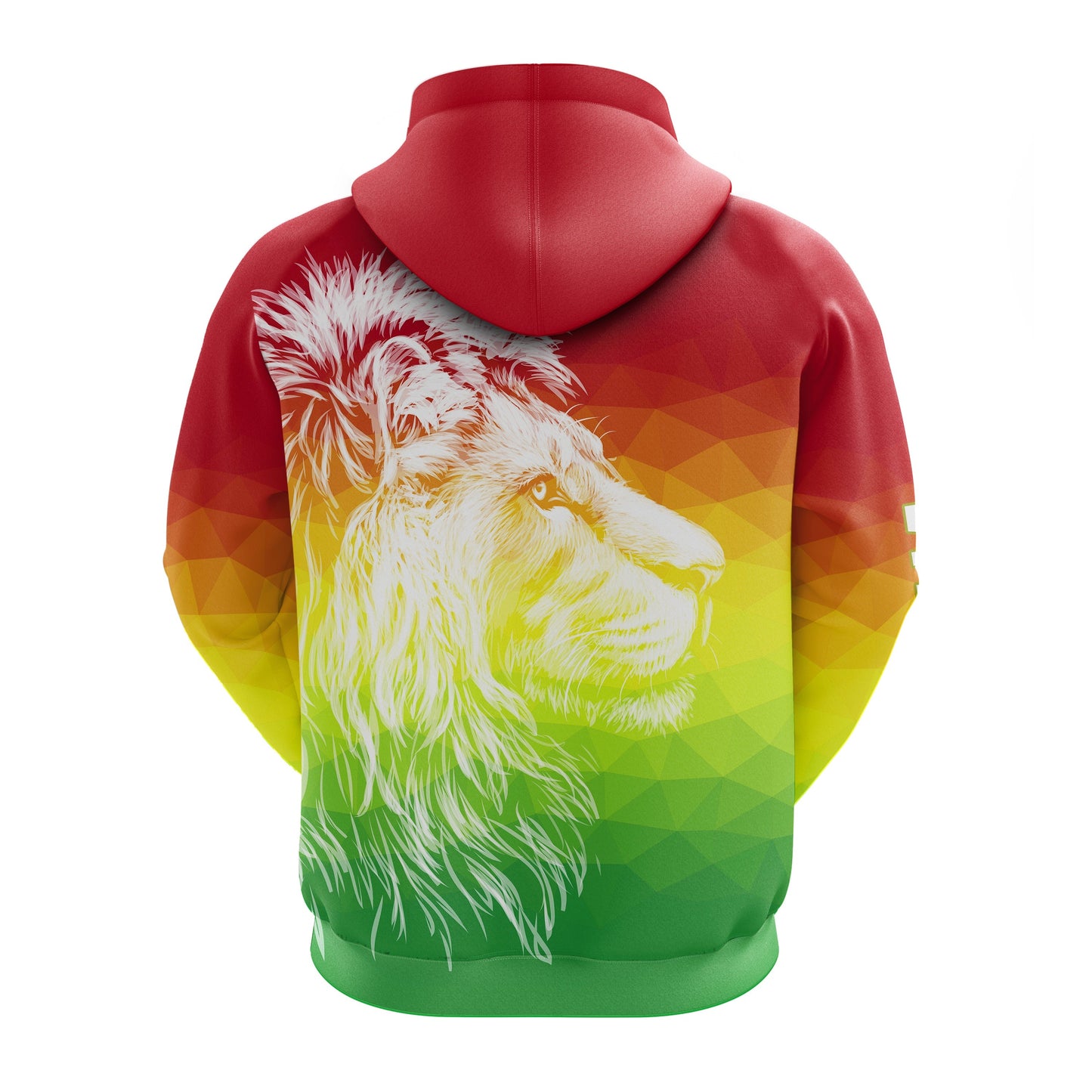 Ethiopia Hoodie Lion Ethiopian Style Flag