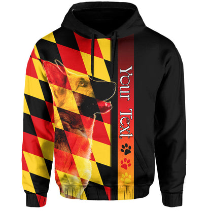 Custom German Shepherd Hoodie Germany Dogs Lovers