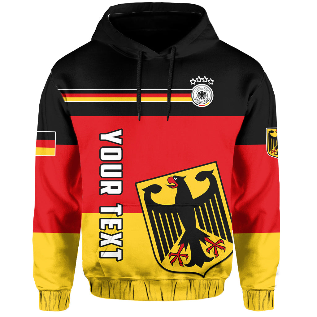 Custom Germany Football Hoodie Deutschland Sporty Style
