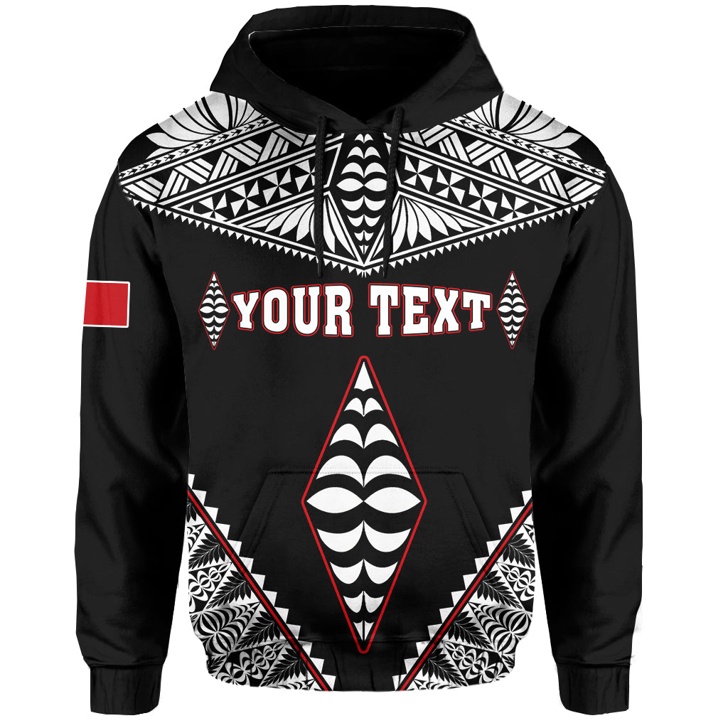 ( Personalised) Tonga Hoodie Tongan Kupesi Pattern