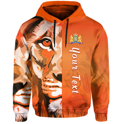 Custom Netherlands Hoodie Style Lusty Dutch Lion