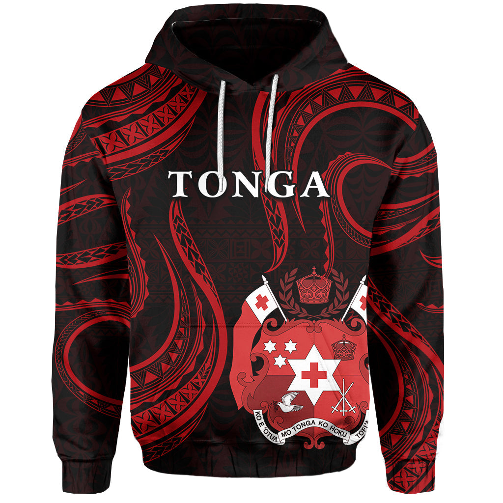 Tonga Pattern Hoodie Always Proud