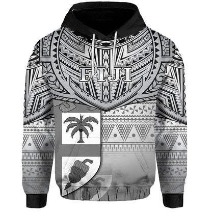 Fiji Creative Hoodie Love Country Version Black